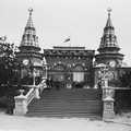 87.Парадный вход на Казанскую выставку 1890 год. Николаевский сквер