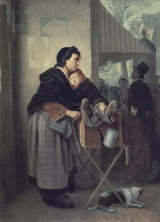 Перов В. Г. Парижская шарманщица 1864