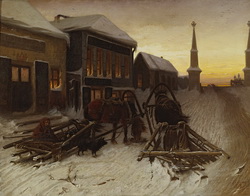 Перов В. Г. Последний кабак у заставы 1868