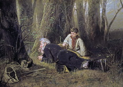 Перов В. Г. Птицелов 1870