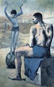 Пабло Пикассо Девочка на шаре 1905