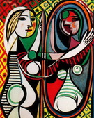 Пабло Пикассо Девушка перед зеркалом 1932