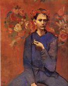 Пабло Пикассо Мальчик с трубкой 1905