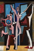 Пабло Пикассо Три танцора 1925