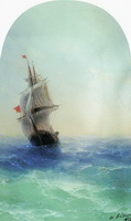Айвазовский И. К. Бушующее море. 1872