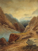 Айвазовский И. К. Дарьяльское ущелье. 1891