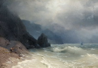 Айвазовский И. К. Морское побережье (1886)