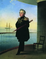 Айвазовский И. К. Портрет вице-адмирала М.П. Лазарева. 1839