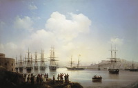 Айвазовский И. К. Русская эскадра на Севастопольском рейде. 1846