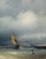 Айвазовский И. К. Финский залив. 1848