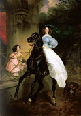 Брюллов К. П. Всадница (1832)