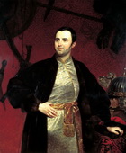 Брюллов К. П. Портрет князя Михаила Андреевича Оболенского (1840-1846)