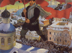 Кустодиев Б.М. Большевик 1920