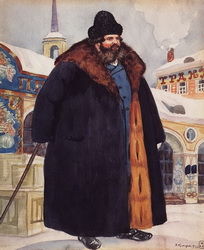 Кустодиев Б.М. Странник 1870