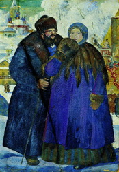 Кустодиев Б.М. Суд Пугачева (ГИМ) 1875